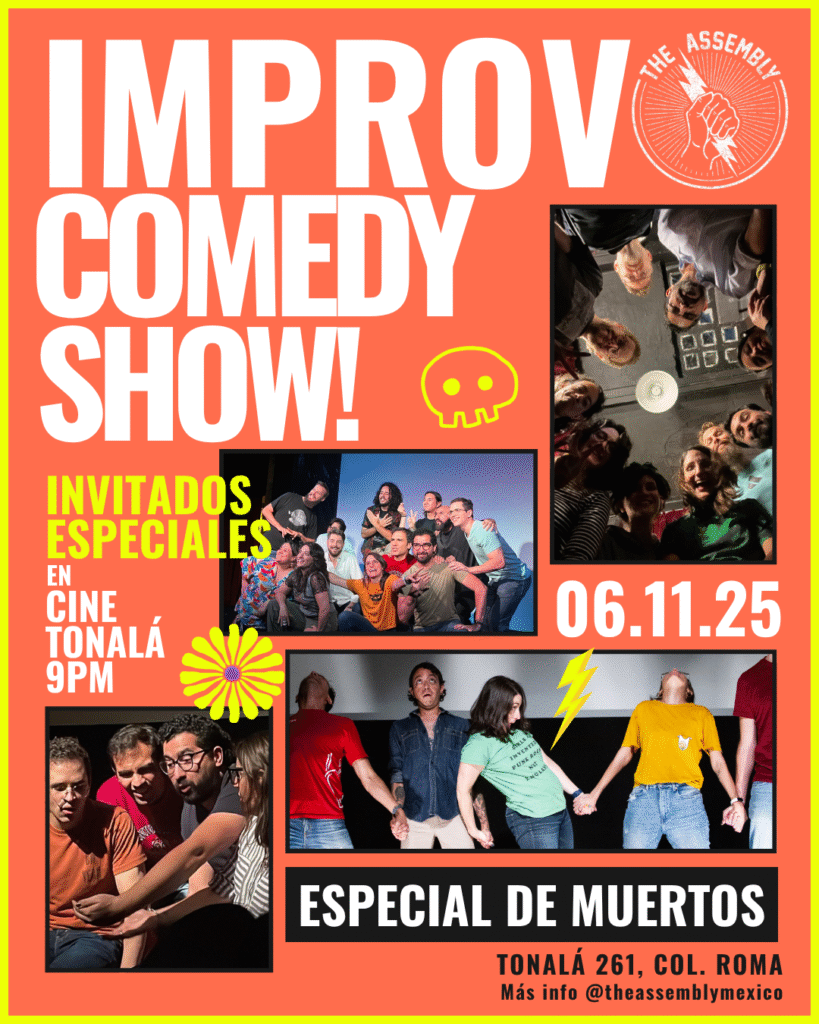 show de improv comedy en la colonia roma ciudad de méxico the assembly